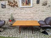Vintažinis mid century tikmedžio kavos staliukas - nuotraukos Nr. 11