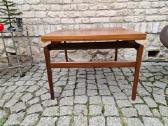 Vintažinis mid century tikmedžio kavos staliukas - nuotraukos Nr. 17