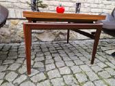 Vintažinis mid century tikmedžio kavos staliukas - nuotraukos Nr. 23