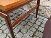 Vintažinis mid century tikmedžio kavos staliukas - nuotraukos Nr. 25