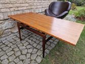 Vintažinis mid century tikmedžio kavos staliukas - nuotraukos Nr. 31