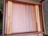Vintažinis mid century tikmedžio kavos staliukas - nuotraukos Nr. 36