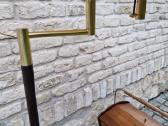 Vintažinis mid century žalvarinis toršeras - nuotraukos Nr. 6