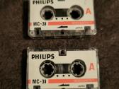 Micro audio kasetės Philips Mc-30 diktofonui