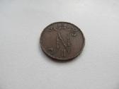 5 pennia , Suomija Rusija , 1906 - nuotraukos Nr. 2