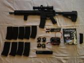 Airsoft įrangos komplektas