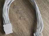 12vhpwr Naujas baltas laidas