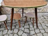 Vintažinis mid century kavos staliukas ir kt. - nuotraukos Nr. 18