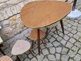 Vintažinis mid century kavos staliukas ir kt. - nuotraukos Nr. 23