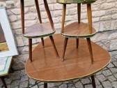 Vintažinis mid century kavos staliukas ir kt. - nuotraukos Nr. 30