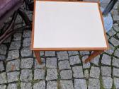 Vintažinis mid century riešutmedžio staliukas - nuotraukos Nr. 9