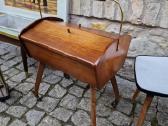 Vintažinis mid century riešutmedžio staliukas - nuotraukos Nr. 20