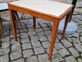Vintažinis mid century riešutmedžio staliukas - nuotraukos Nr. 23