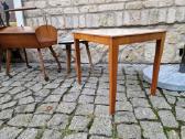 Vintažinis mid century riešutmedžio staliukas - nuotraukos Nr. 25