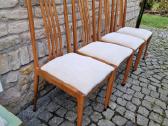 Vintažinės mid century bukmedžio kėdės