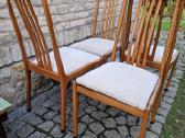 Vintažinės mid century bukmedžio kėdės - nuotraukos Nr. 6