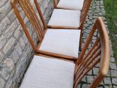 Vintažinės mid century bukmedžio kėdės - nuotraukos Nr. 14