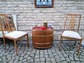 Vintažinis mid century ąžuolinis staliukas/baras - nuotraukos Nr. 15
