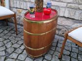 Vintažinis mid century ąžuolinis staliukas/baras - nuotraukos Nr. 33
