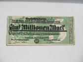5 milijonai markiu , Hamburg Vokietija , 1923