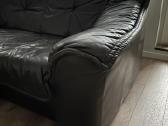 Dvivietė tikros odos sofa - nuotraukos Nr. 3