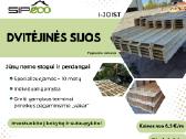 I-beam dvitėjinės sijos, ibeam gegnės - nuotraukos Nr. 2