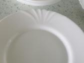 Baltos lekstes 25cm, 19cm,15cm ivairios. - nuotraukos Nr. 2