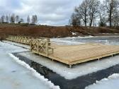 Lieptai, polių kalimas be ledo - nuotraukos Nr. 31