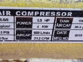 Kompresorius Strom 100ltr 4kw trifazis 600l/min - nuotraukos Nr. 2