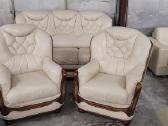 Sofa lova Odiniai Baldai komplektai kampai - nuotraukos Nr. 12