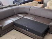 Odiniai Baldai kampas sofa lova komplektas