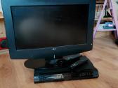 LG televizorius su plejeriu