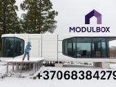Modulinis namas, kapsulinis namas 38m²