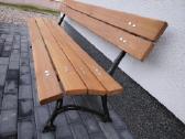 Lauko suolas maumedinis, ąžuolinis. - nuotraukos Nr. 2