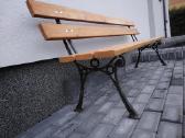 Lauko suolas maumedinis, ąžuolinis. - nuotraukos Nr. 4