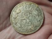 Belgija 5 frankai 1873 sidabras