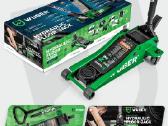 Žemo profilio hidraulinis domkratas 3t 75–505mm - nuotraukos Nr. 2