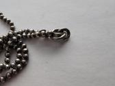 Sidabrinis grandinele Dogtag'ui 800 praba - nuotraukos Nr. 3