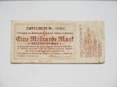 1 milijardas markiu , Hamburg Vokietija , 1923