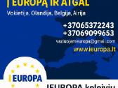 Keleivių*siuntų*automobilių vežimas į Eu ir atgal