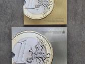 2015 pirmi Lt eurų monetų rinkiniai Proof ir Bu - nuotraukos Nr. 2