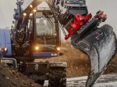 Rototilt dalys ekskavatoriam – sandėlyje Lietuvoje