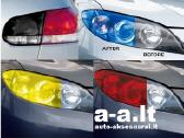 Automobilių žibintų, stiklų tonavimo plėvelės
