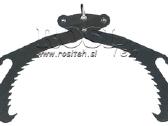 Rankinė medienos griebtuvų žnyplė Hd50 500 mm -50% - nuotraukos Nr. 2