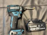Akumuliatorinis suktuvas Makita Dtd154z - nuotraukos Nr. 7