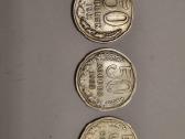 Kapeikos 50kp 1961. 7eur 1965. 18eur 1966. 3 Eur
