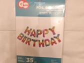 Gimtadienio balionai Happy Birthday - nuotraukos Nr. 2