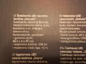 Šviečiantis neoninis LED Varpelis - nuotraukos Nr. 7