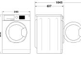 Nauja skalbimo mašina Hotpoint Nswf 846w UK - nuotraukos Nr. 6