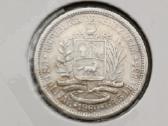 (655) 1 bolivaras 1960m. Venesuela sidabras